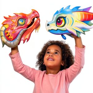 Happythought Craft Workbook for Kids, Book 8 of 10, Puppets & Puppetry-0