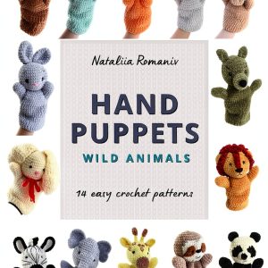 Crochet Hand Puppet Patterns eBook 130 Page Print Replica for Kids-0